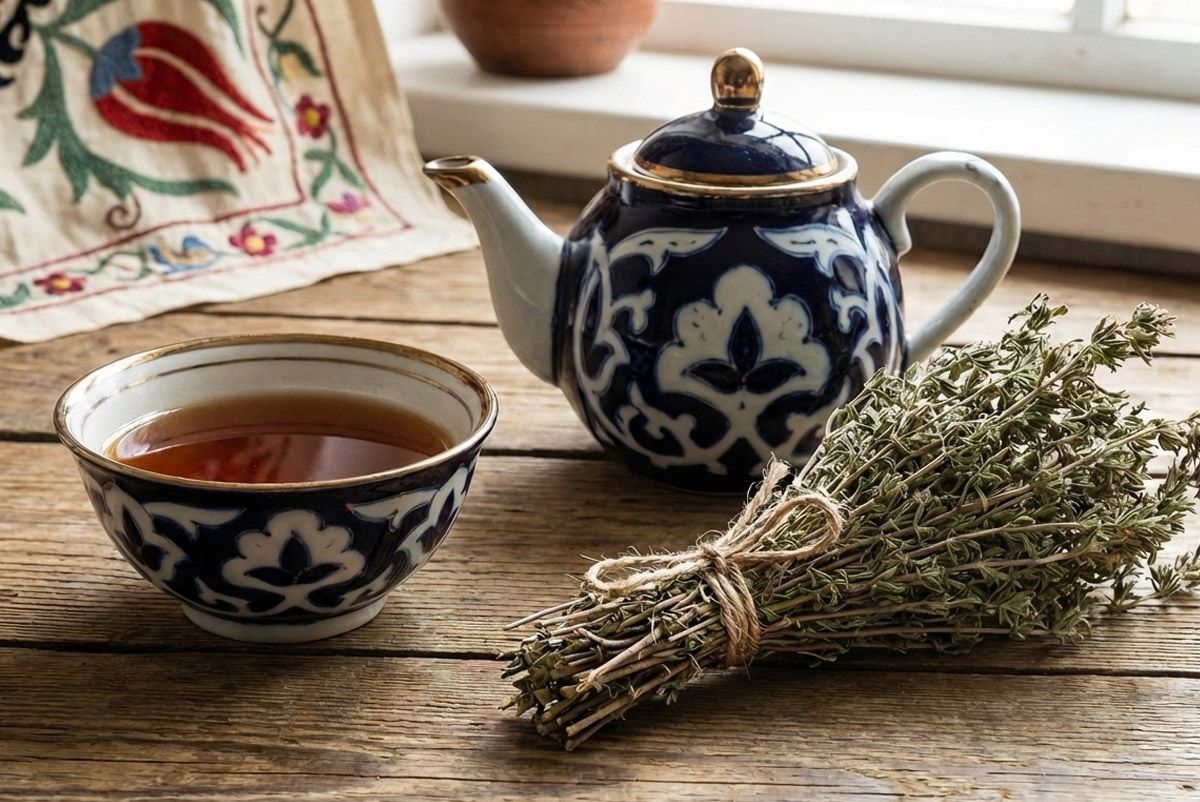 Зизифора — душа узбекского чая с высоким потенциалом